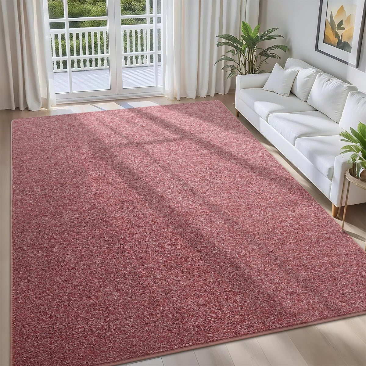 5x7 Black Area Rug Modern Aesthetic Minimalist