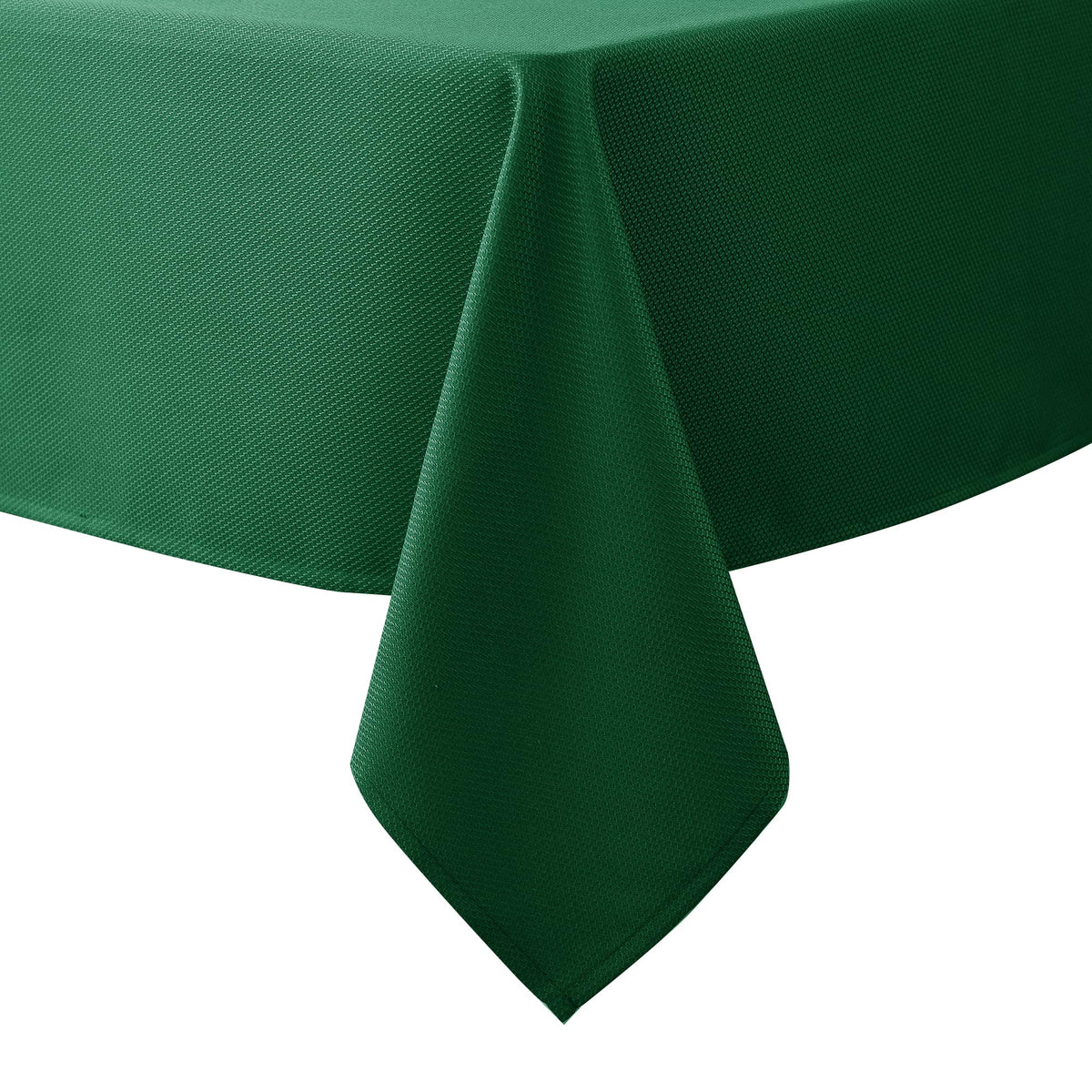 Textured Square Tablecloth-Fabric Spillproof Table Cloths-Natural 54x54"