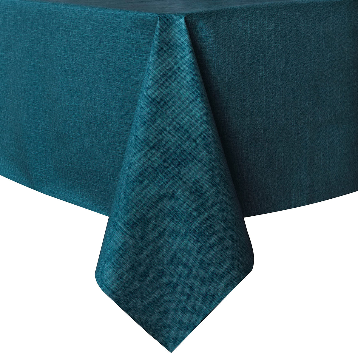 sancua Clear Plastic Table Cover Protector Waterproof Tablecloth 54x78 Inch