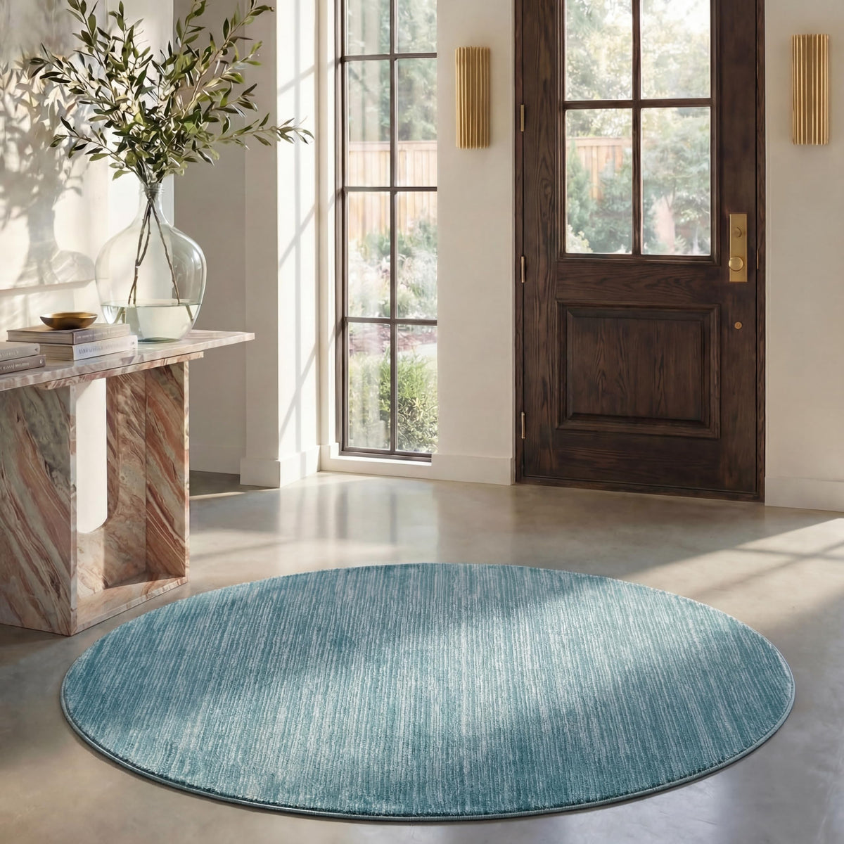 SAFAVIEH Vision Area Rug 8x10 Large, Modern Tonal Brown VSN606E