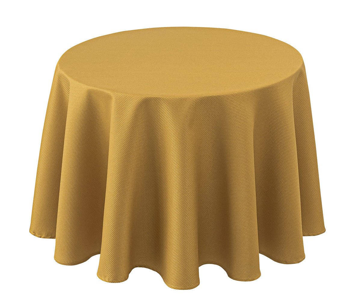 Textured Square Tablecloth-Fabric Spillproof Table Cloths-Natural 54x54"