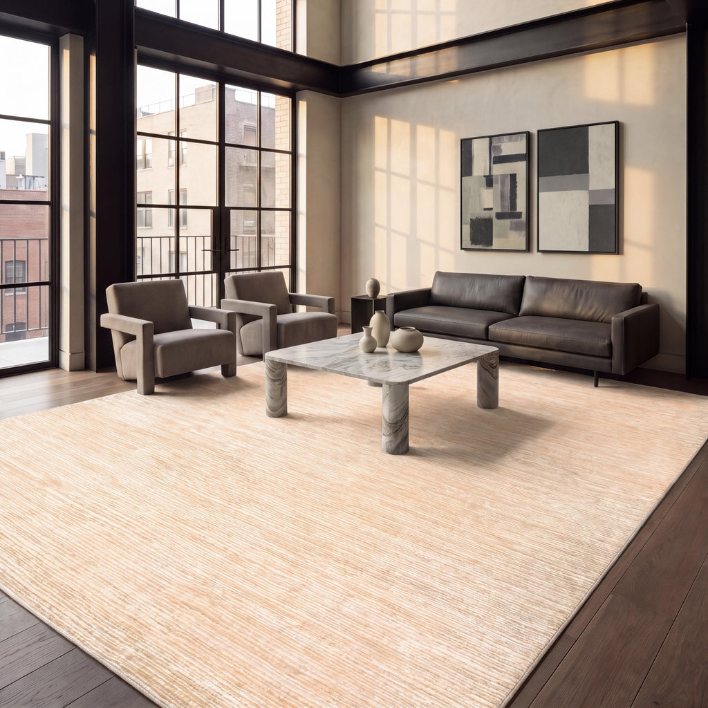 SAFAVIEH Vision Area Rug 8x10 Large, Modern Tonal Brown VSN606E