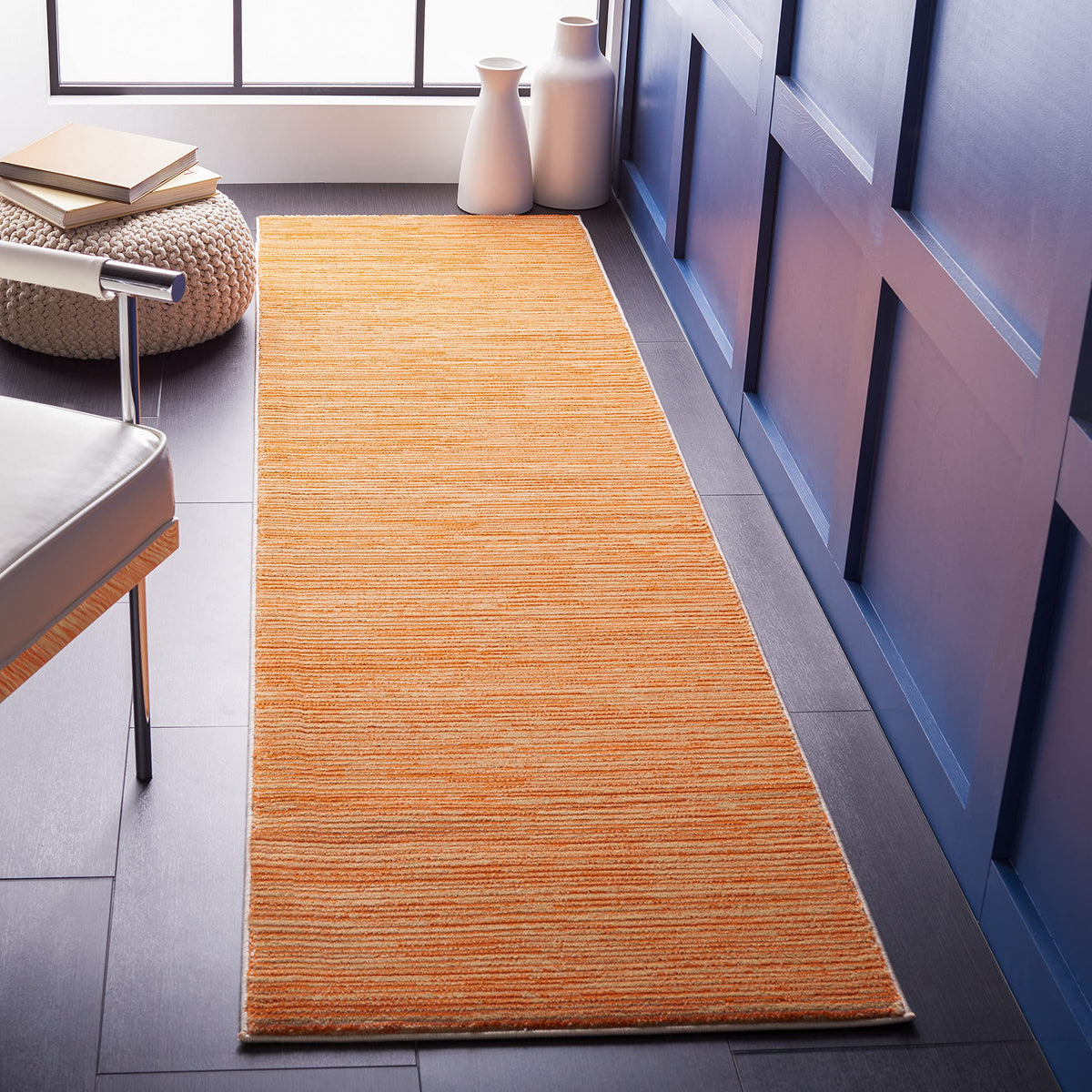 SAFAVIEH Vision Area Rug 8x10 Large, Modern Tonal Brown VSN606E