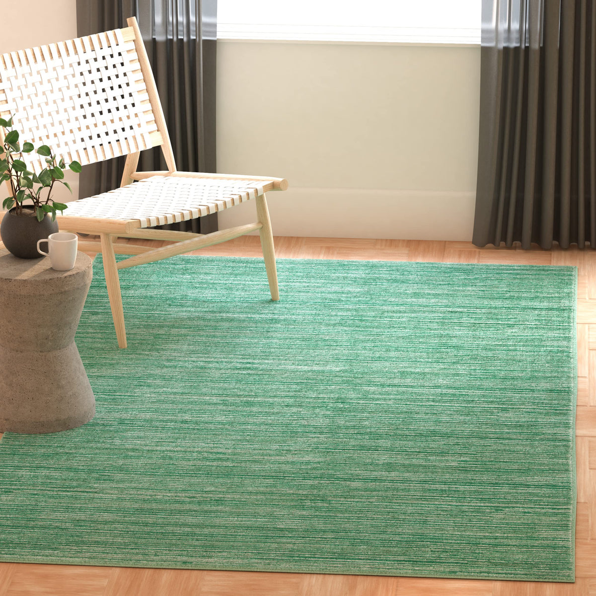 SAFAVIEH Vision Area Rug 8x10 Large, Modern Tonal Brown VSN606E