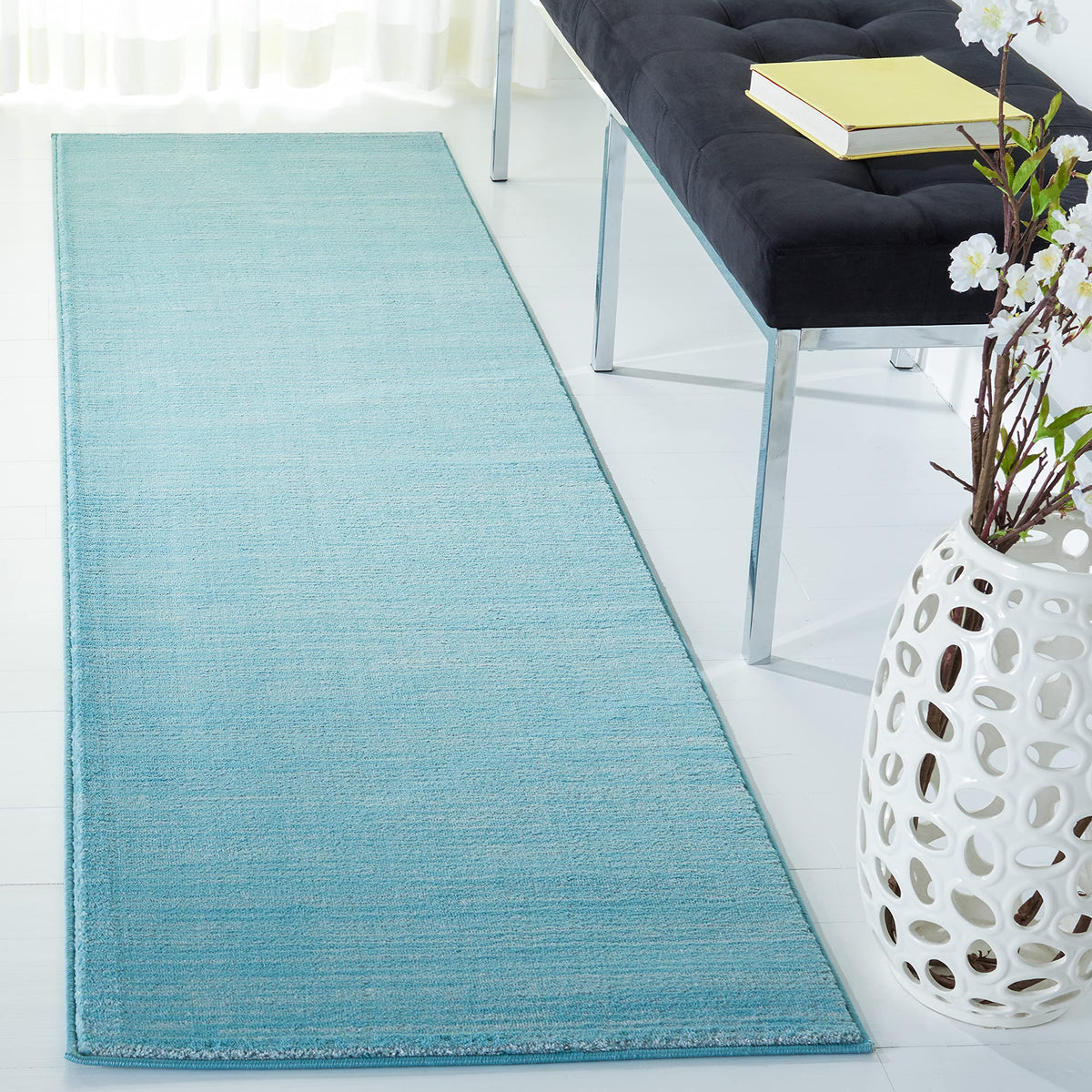 SAFAVIEH Vision Area Rug 8x10 Large, Modern Tonal Brown VSN606E