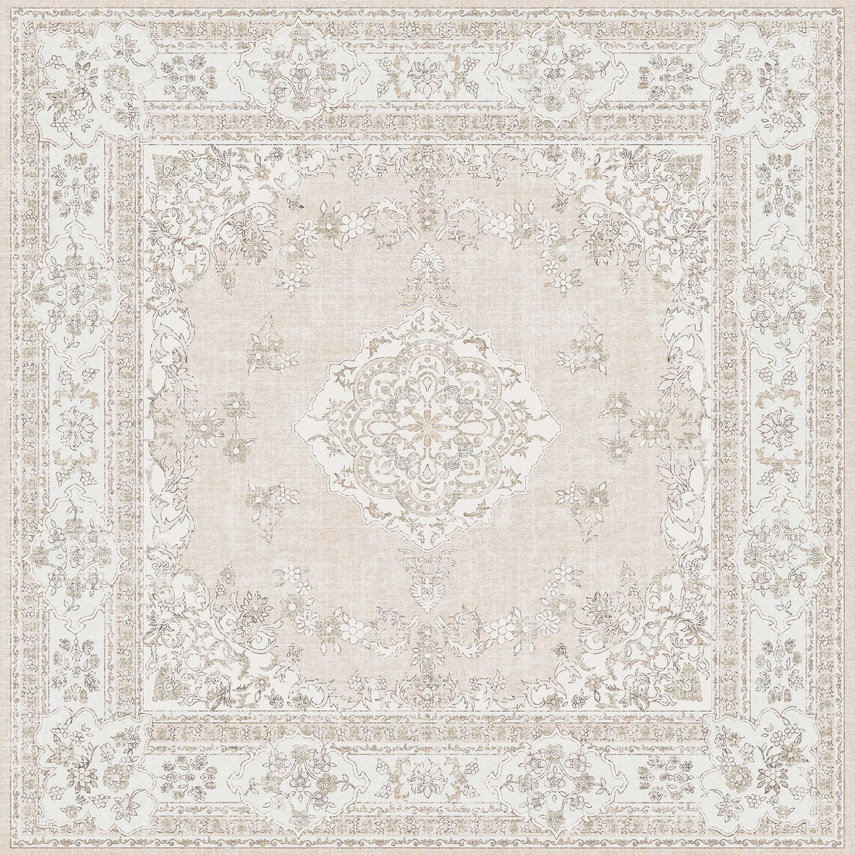 Soft Pink Rug for Girls Room: 5x8 Vintage Washable Carpet Bedroom Nursery