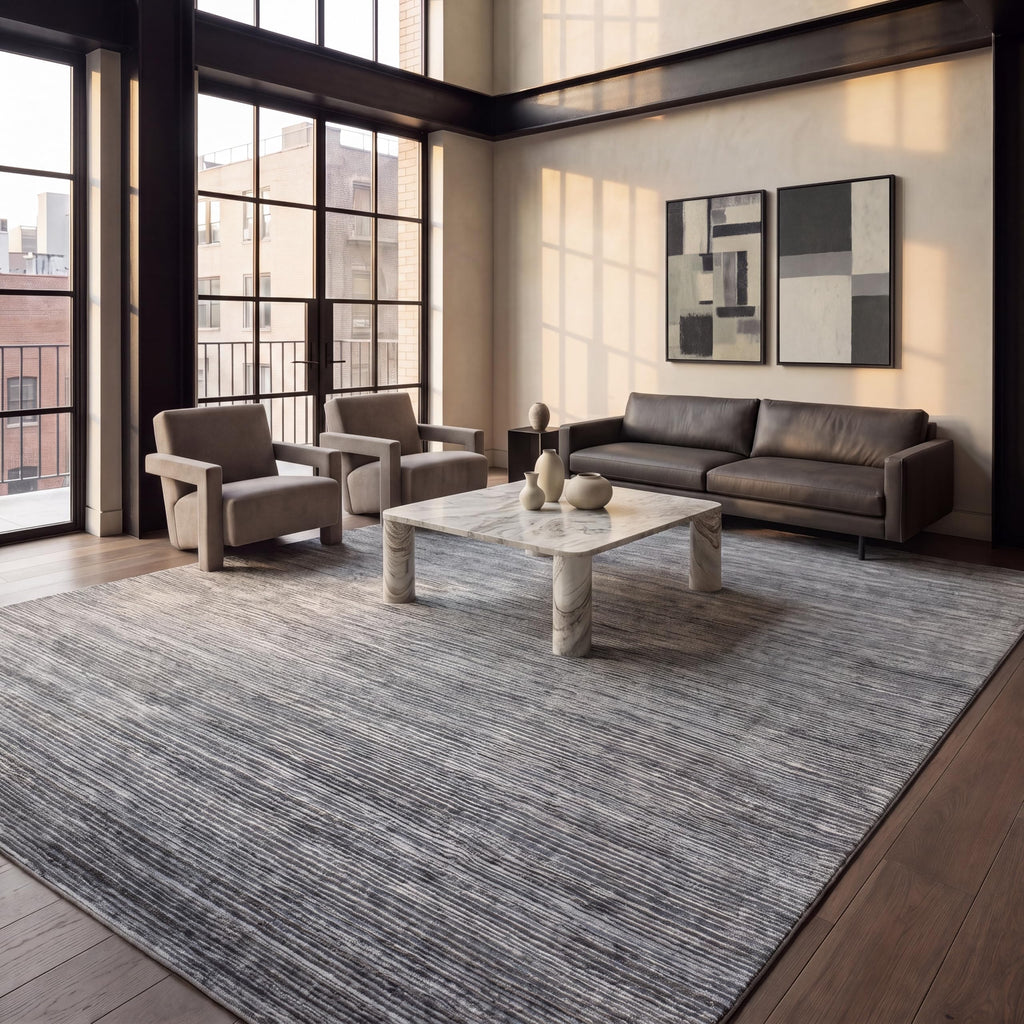 SAFAVIEH Vision Area Rug 8x10 Large, Modern Tonal Brown VSN606E