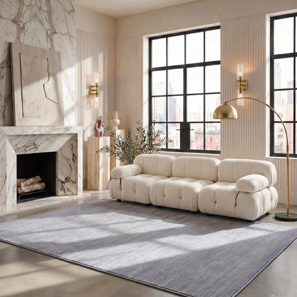 SAFAVIEH Vision Area Rug 8x10 Large, Modern Tonal Brown VSN606E