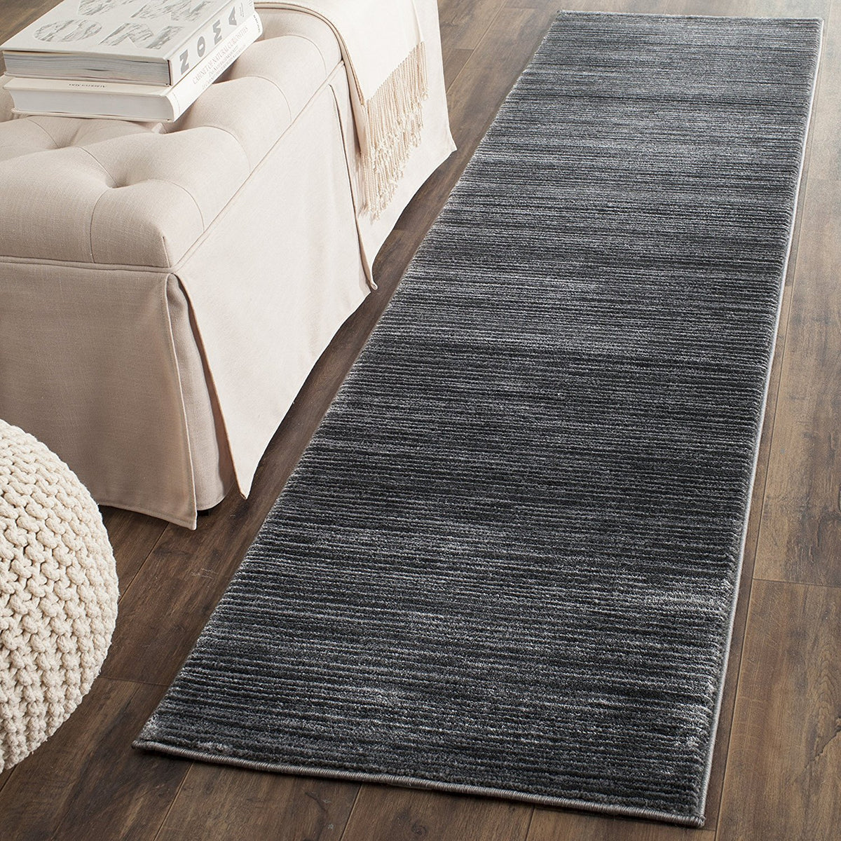 SAFAVIEH Vision Area Rug 8x10 Large, Modern Tonal Brown VSN606E