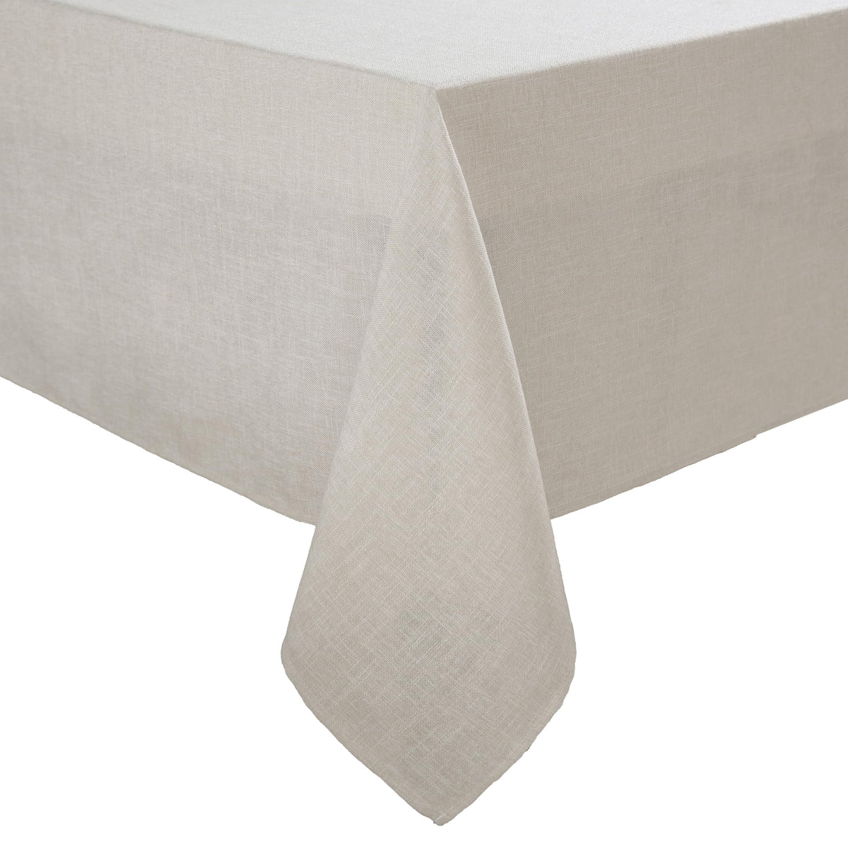 Laura Ashley Harper Tablecloth, 60" x 144", White