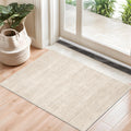 Valenrug Washable Rugs 5x7, Non Slip Large Area Rugs for Living Room, Beige