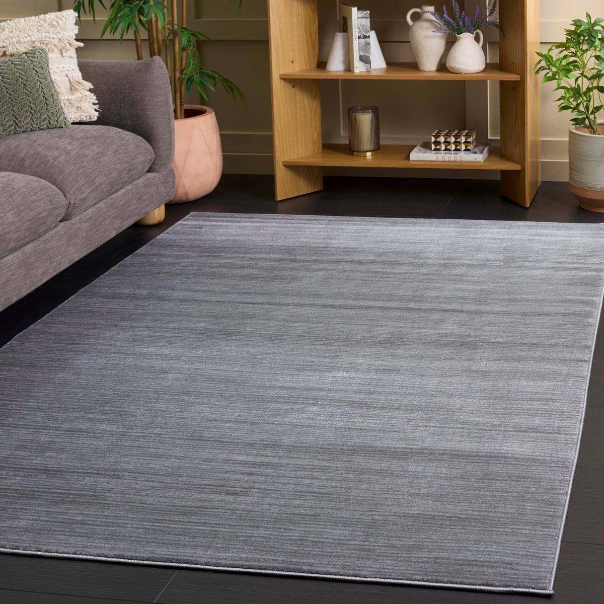 SAFAVIEH Vision Area Rug 8x10 Large, Modern Tonal Brown VSN606E