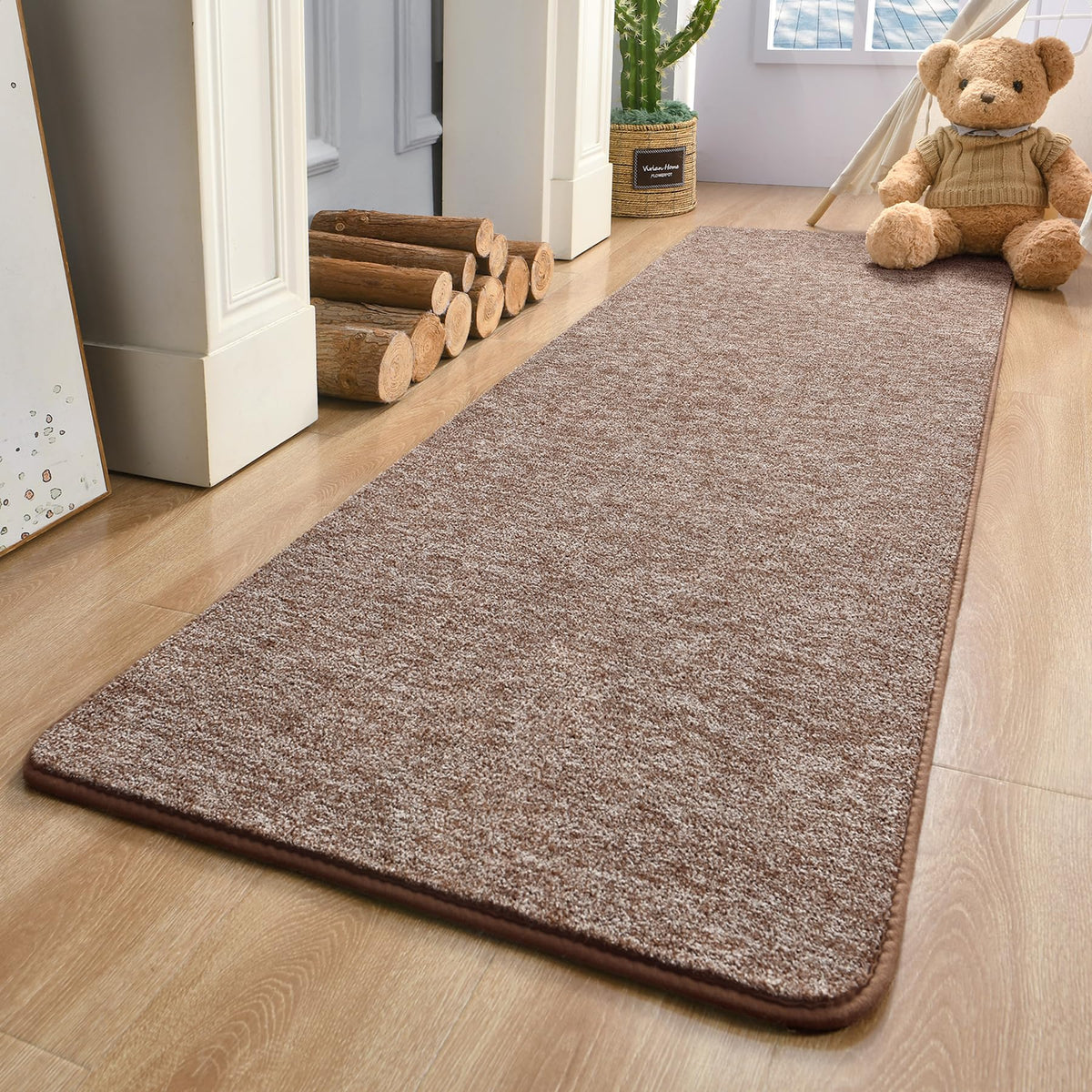 Keeko 4x6 Area Rugs for Living Room,Soft Washable Memory Foam Bedroom Rug