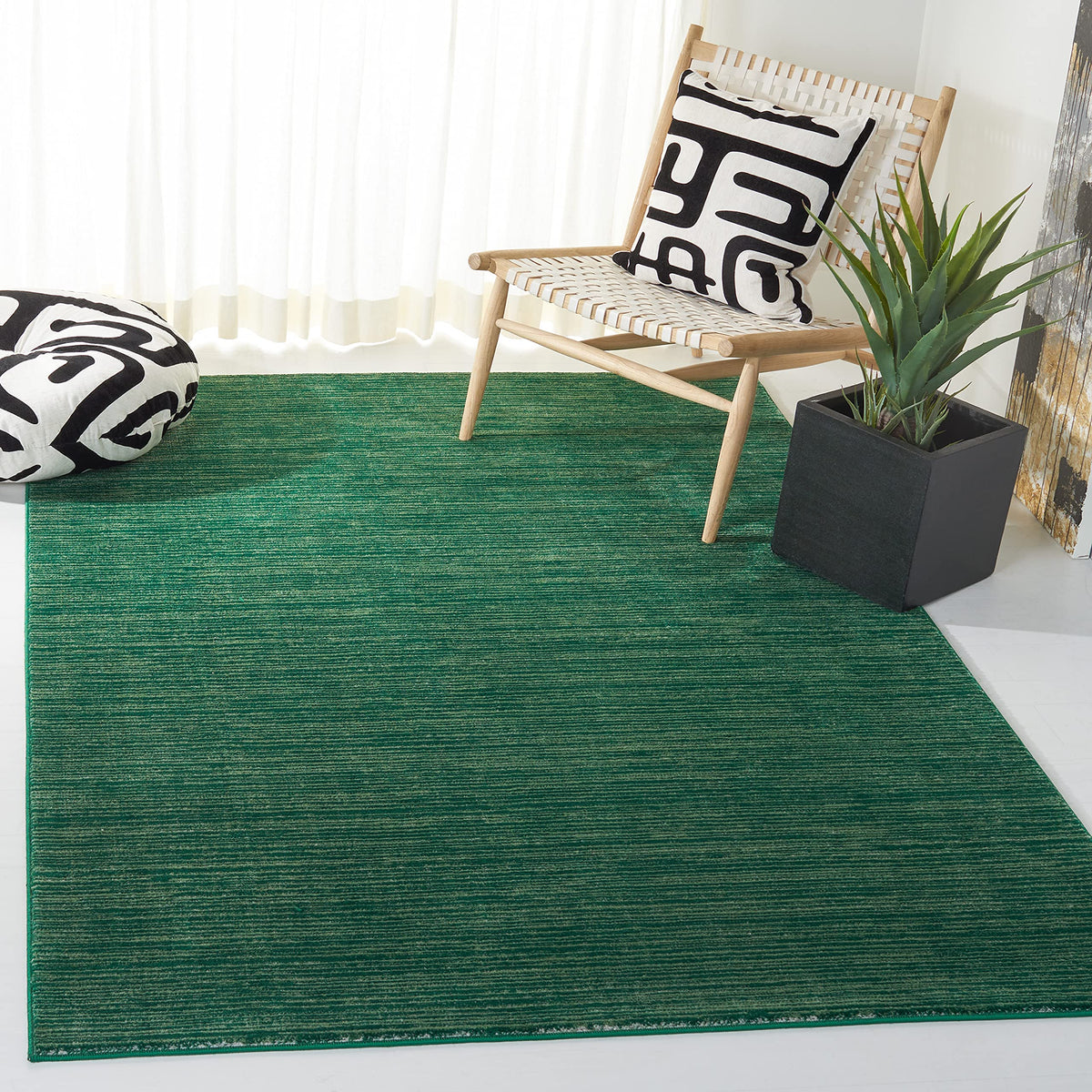 SAFAVIEH Vision Area Rug 8x10 Large, Modern Tonal Brown VSN606E