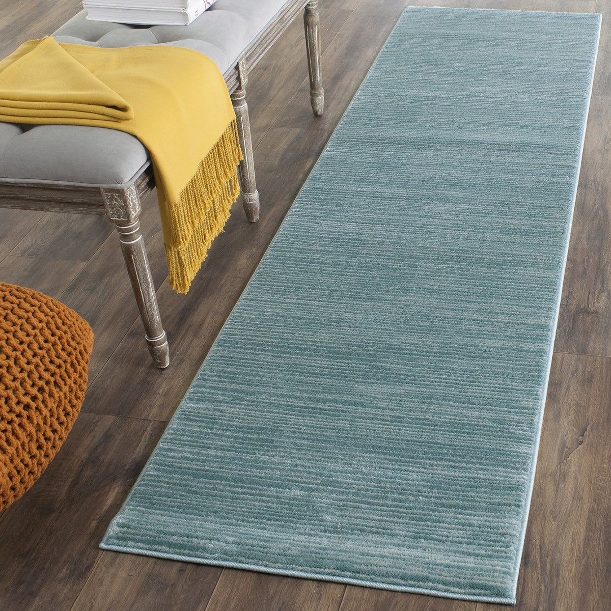 SAFAVIEH Vision Area Rug 8x10 Large, Modern Tonal Brown VSN606E