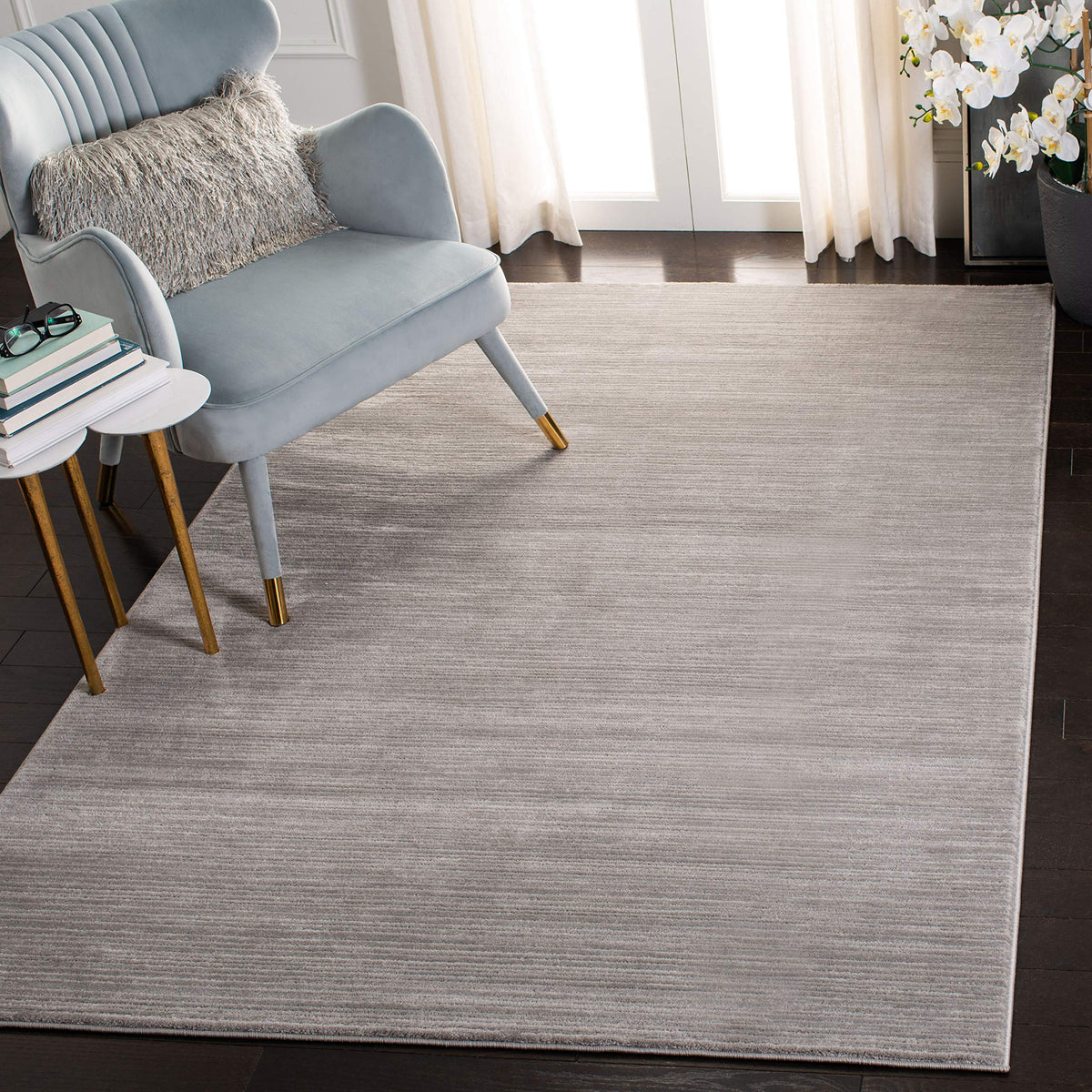 SAFAVIEH Vision Area Rug 8x10 Large, Modern Tonal Brown VSN606E