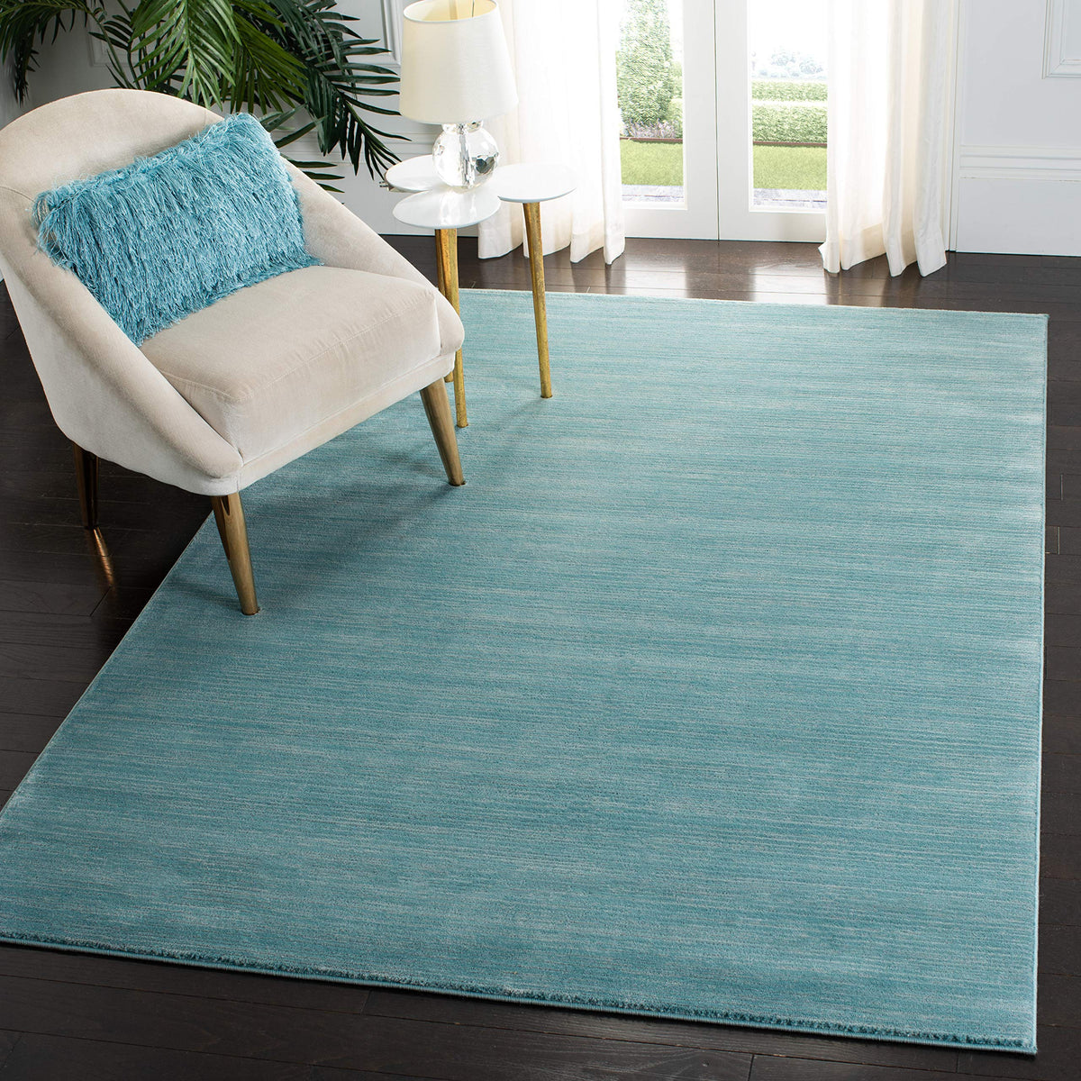SAFAVIEH Vision Area Rug 8x10 Large, Modern Tonal Brown VSN606E