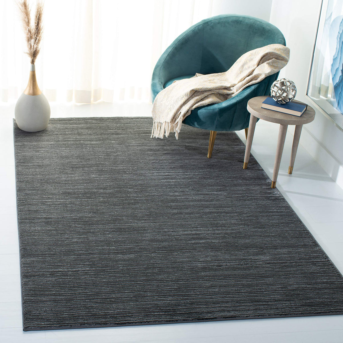 SAFAVIEH Vision Area Rug 8x10 Large, Modern Tonal Brown VSN606E