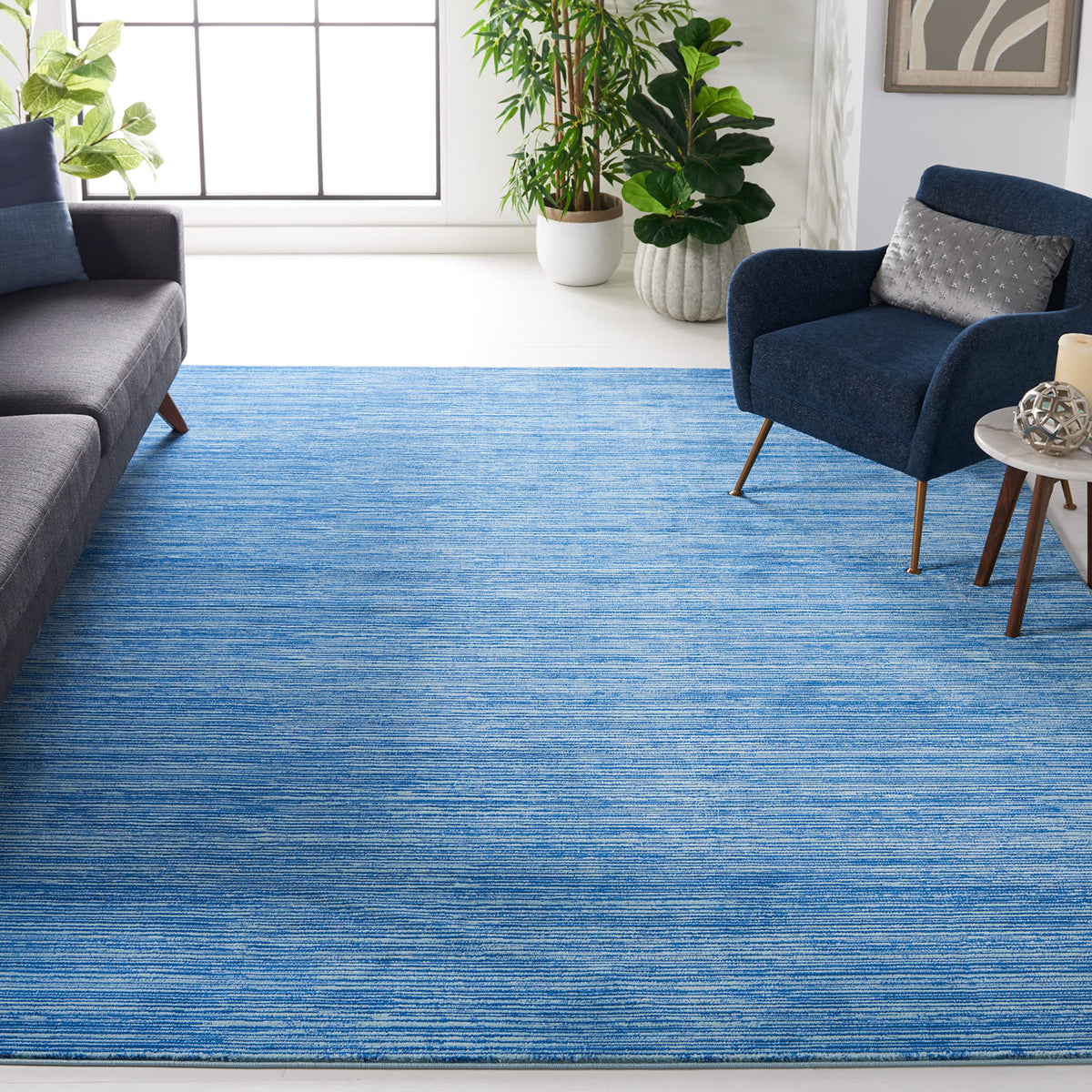 SAFAVIEH Vision Area Rug 8x10 Large, Modern Tonal Brown VSN606E