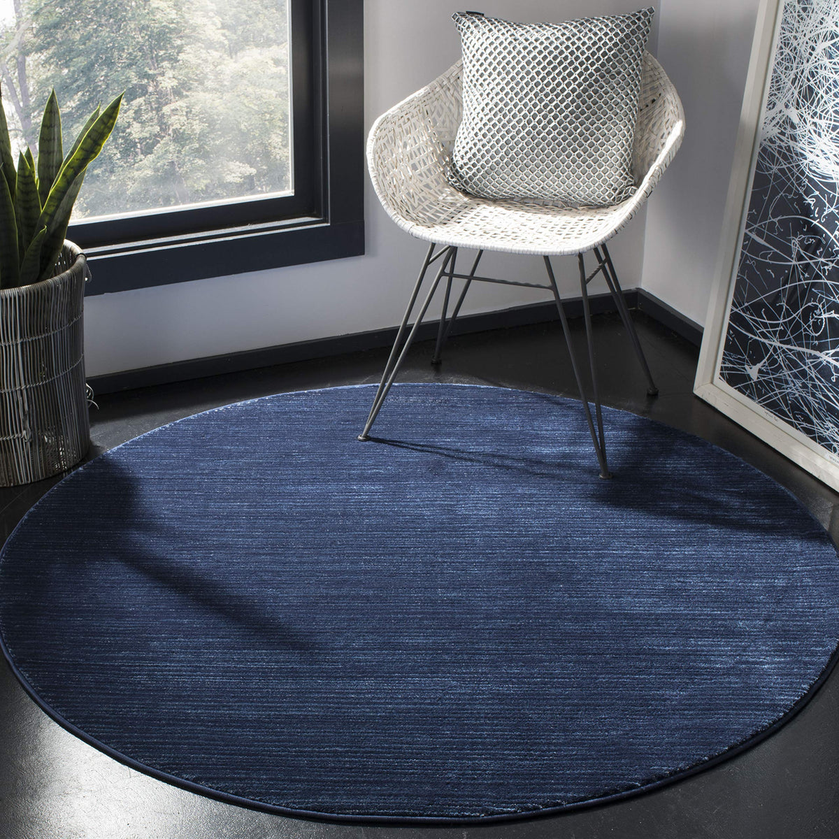 SAFAVIEH Vision Area Rug 8x10 Large, Modern Tonal Brown VSN606E