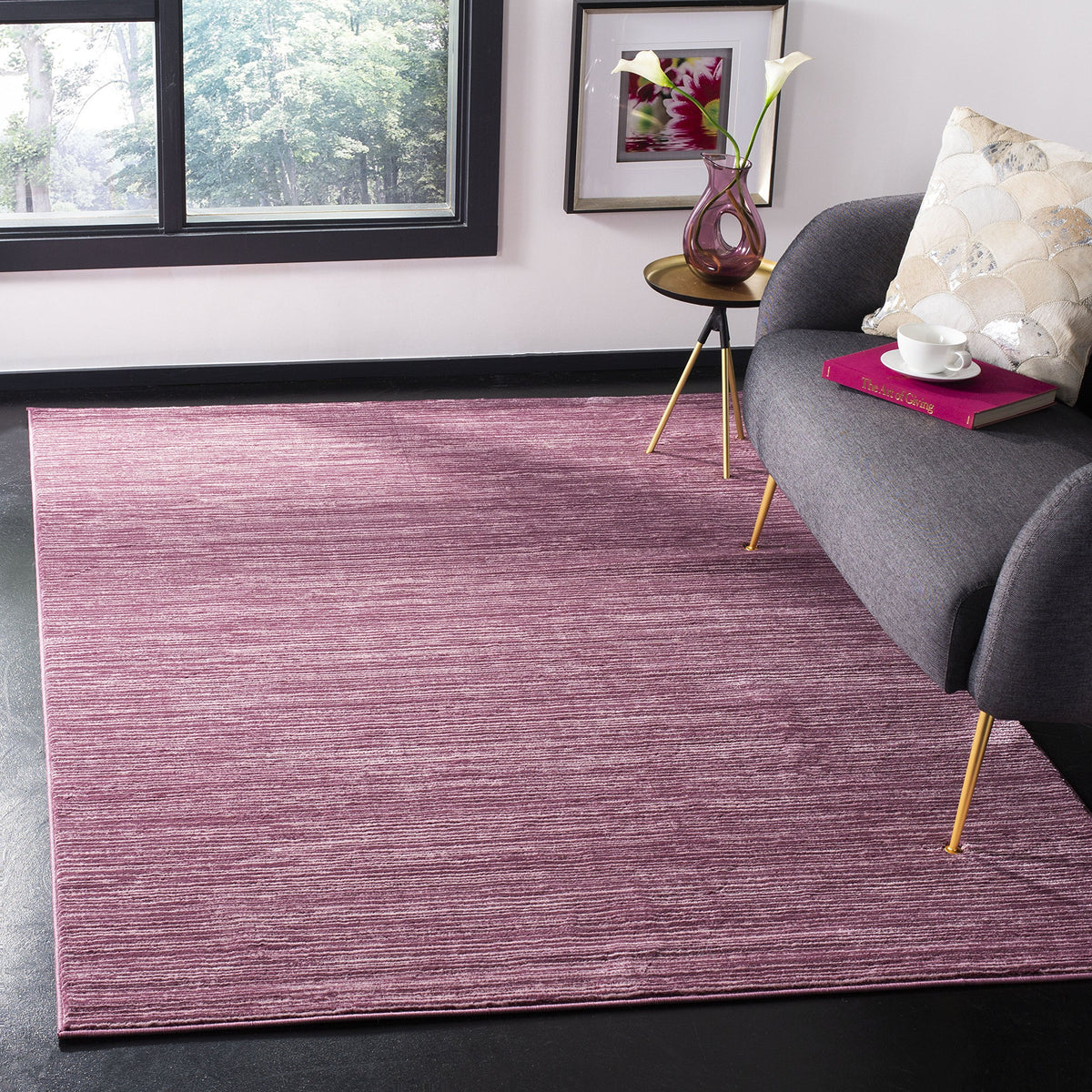 SAFAVIEH Vision Area Rug 8x10 Large, Modern Tonal Brown VSN606E