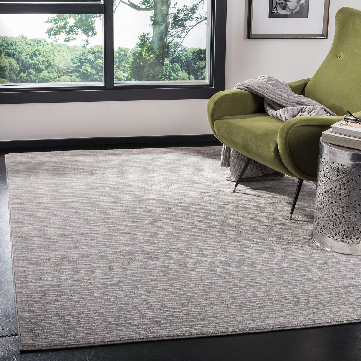 SAFAVIEH Vision Area Rug 8x10 Large, Modern Tonal Brown VSN606E